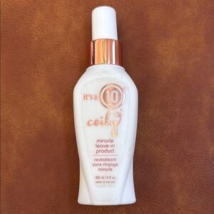 Its a 10 Coily Miracle Leave-In Product